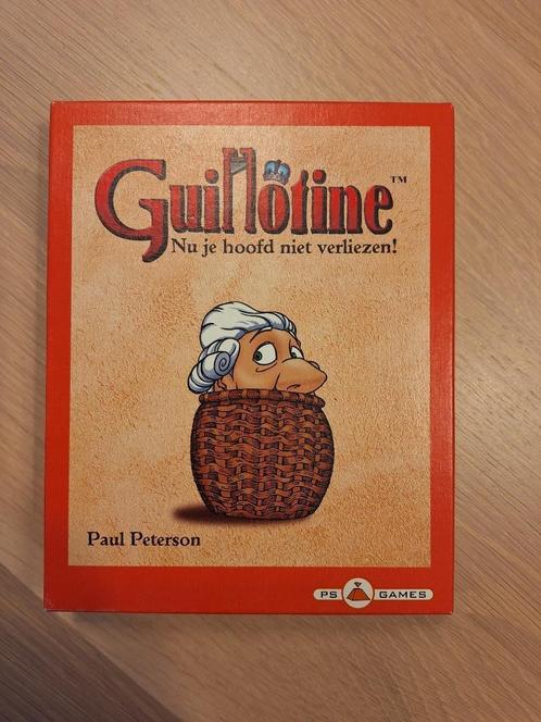 Guillotine - PS-Games - Paul Peterson, Hobby en Vrije tijd, Gezelschapsspellen | Kaartspellen, Zo goed als nieuw, Een of twee spelers