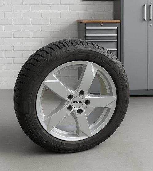 Winterset z.g.a.n. 17 inch 5x112 66.6 225/50R17, Auto diversen, Auto-accessoires, Zo goed als nieuw, Ophalen