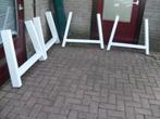 Witte tafelpoten / massief grenen, Ophalen