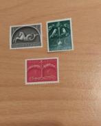 3 x postzegels 1 cent, 2½ cent en 3 cent, Postzegels en Munten, Verzenden, Postfris