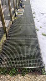 Gealviniceerde vloerroosters, Tuin en Terras, Ophalen of Verzenden, Zo goed als nieuw, Hout