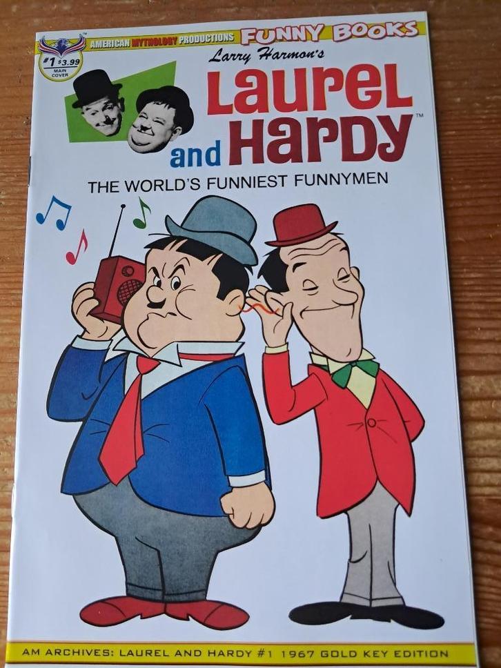 Laurel en Hardy comics (engels), Boeken, Strips | Comics, Nieuw, Meerdere comics, Amerika, Ophalen