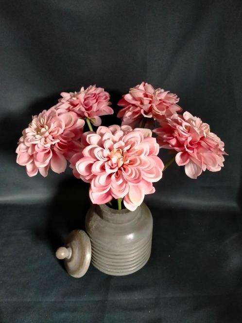 Kunst Dahlia's, kunstbloemen, Huis en Inrichting, Woonaccessoires | Kunstplanten en Kunstbloemen, Nieuw, Binnen, Ophalen of Verzenden