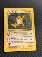 Raichu holo (Nederlands) - Base Set 14/102 (LP), Ophalen of Verzenden, Zo goed als nieuw