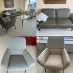 Glazen salontafel, Overige materialen, Gebruikt, 75 tot 100 cm, Ophalen of Verzenden