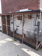 Gratis volière, Dieren en Toebehoren, Vogels | Hokken en Kooien, Ophalen, Gebruikt, Hout, Volière