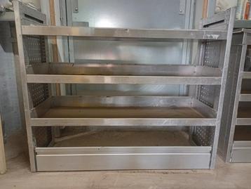 Aluca schappen kast bedrijfswagen aluminium bestelauto  beschikbaar voor biedingen