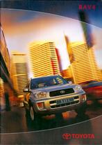 Brochure Toyota RAV4 September 2000, Boeken, Auto's | Folders en Tijdschriften, Gelezen, Toyota, Verzenden