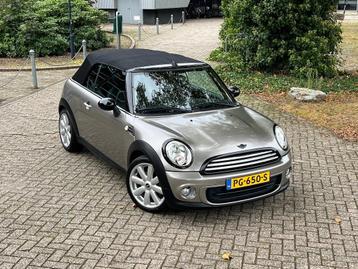 MINI Cabrio 1.6i 98pk Stoelverwarming Leren bekleding 49dkm! beschikbaar voor biedingen