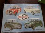 metalen bord mini cooper, Verzenden, Zo goed als nieuw, Reclamebord