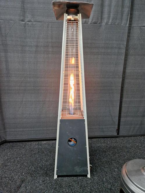 Terrasverwarmer Pyramide - Gas - Buiten, Tuin en Terras, Terrasverwarmers, Gebruikt, Gas, Vloer, Ophalen