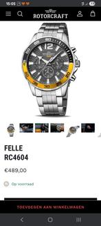Herenhorloge van Rotorcraft (Fierce RC4604), Sieraden, Tassen en Uiterlijk, Horloges | Heren, Staal, Staal, Polshorloge, Nieuw