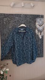 Blauwe bloemen blouse PAPRIKA maat 44/46, PAPRIKA, Blauw, Maat 42/44 (L), Ophalen of Verzenden