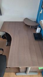 IKEA Galant hoekbureau met kastje en computerhouder, Ophalen, Gebruikt