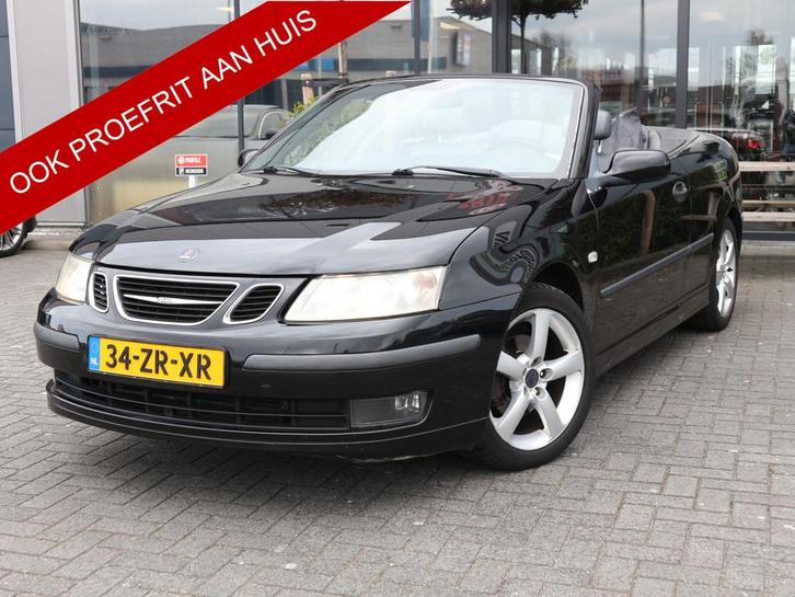 Saab 9-3 Cabrio 2.0t Vector AUTOMAAT CLIMA CRUISE (bj 2003), Auto's, Saab, Bedrijf, Te koop, Saab 9-3, ABS, Airbags, Airconditioning
