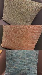 Partij kussens, gemeleerd, kwaliteit, design, Huis en Inrichting, Woonaccessoires | Kussens, Ophalen, Nieuw, Blauw, Vierkant