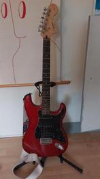 Squire stratocaster met humbucker pickup, Muziek en Instrumenten, Ophalen, Zo goed als nieuw, Solid body, Fender