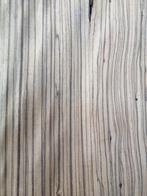 fineer zebrano, Minder dan 25 mm, Overige typen, Nieuw, Ophalen of Verzenden