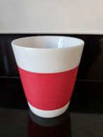 Bodum Beker met rode band Nieuw, Nieuw, Ophalen of Verzenden, Overige stijlen, Kop(pen) en/of Schotel(s)