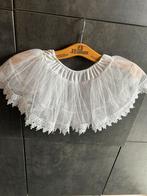 Prachtige witte petticoat met kanten rand, Ophalen of Verzenden