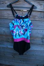 Badpak zwart/ blauw/ roze 46 E/F cup Vaste prijs, Ophalen of Verzenden, Zo goed als nieuw, Zwart, Badpak