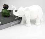 Nieuw, Grote witte olifant sculptuur standbeeld, Ophalen of Verzenden, Nieuw, Dier