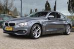 BMW 4 Serie GRAN COUPE 418i EXECUTIVE | LEDER | NAVI | STOEL, Origineel Nederlands, Te koop, Zilver of Grijs, 5 stoelen