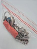 Zakje Zilveren Sloop Sieraden, Gebruikt, Met edelsteen, Verzenden, Zilver