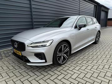 Volvo V60 2.0 T6 Recharge AWD R-Design Leer,Camera,Harm.Kard beschikbaar voor biedingen
