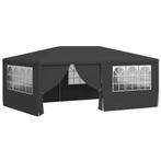 Partytent, Paviljoen, 4x6, opvouwbaar, Met Zijwanden, Zwart, Tuin en Terras, Opvouwbaar, Partytent, Nieuw, 4 tot 6 meter