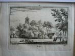 068 / Lisse   Kopergravure  18e Eeuw, Antiek en Kunst, Kunst | Etsen en Gravures, Ophalen of Verzenden