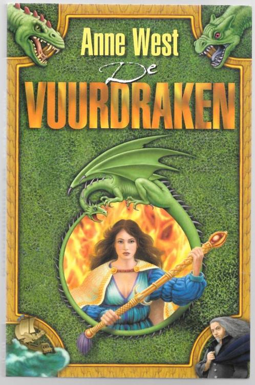Anne West: De vuurdraken, Boeken, Fantasy, Zo goed als nieuw, Ophalen of Verzenden
