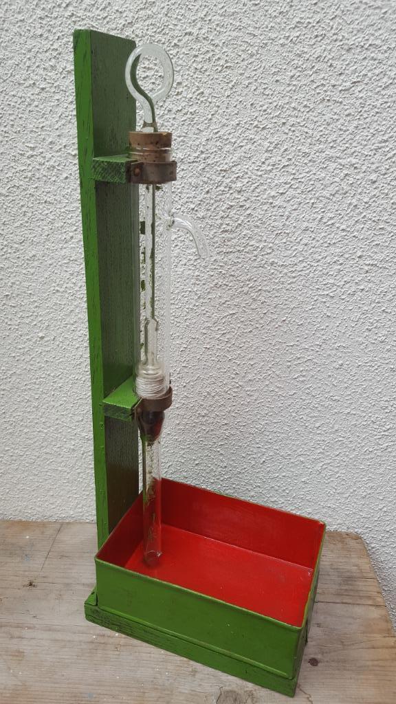 Antiek schoolmateriaal pomp model, jaren 30, Antiek en Kunst, Curiosa en Brocante, Ophalen of Verzenden
