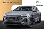 Audi Q8 e-tron 55 408pk quattro S Edition 115 kWh | Panorama, Auto's, Audi, Automaat, Zwart, Q8 e-tron, Vierwielaandrijving