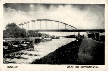 Maarssen Brug Merwedekanaal schepen zegel+ st 1944 beschikbaar voor biedingen