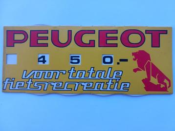 peugeot fiets stuur prijskaart nos beschikbaar voor biedingen