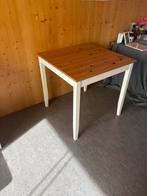 IKEA Eettafel Lerhamn, Huis en Inrichting, Tafels | Eettafels, Ophalen, Zo goed als nieuw, Rechthoekig, 50 tot 100 cm