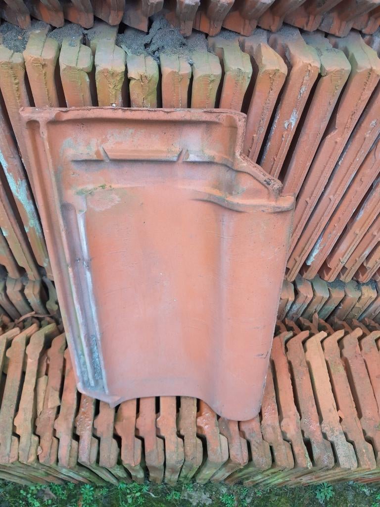 Jos kurstjens dakpannen holle mulde, Steen of Klei, Ophalen of Verzenden, 15 m² of meer, Dakpannen