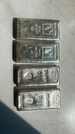 Zilver Baren 1kg alleen ophalen, Postzegels en Munten, Edelmetalen en Baren, Ophalen, Zilver