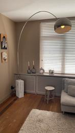 Stijlvolle booglamp met marmeren voet, Design in Arco-stijl, Huis en Inrichting, Lampen | Vloerlampen, Ophalen, Gebruikt, 200 cm of meer