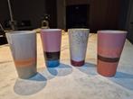 HK living latte mok 30cl, 4 stuks, Huis en Inrichting, Keramiek, Ophalen of Verzenden, Zo goed als nieuw, Overige stijlen