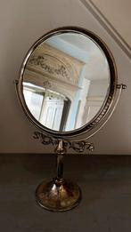 Oude kapspiegel, Antiek en Kunst, Ophalen of Verzenden, Rond, Minder dan 50 cm