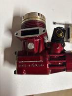 Irvine 40 6,5 cc methanol motor zgan., Hobby en Vrije tijd, Ophalen of Verzenden, Zo goed als nieuw, Nitro