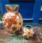 Gouda Holland plateel vazen gesigneerd Treso, Antiek en Kunst, Antiek | Keramiek en Aardewerk, Ophalen