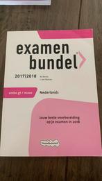 M. Reints - Examenbundel vmbo-gt/mavo Nederlands 2017/2018, Nederlands, Ophalen of Verzenden, Zo goed als nieuw, M. Reints; J. van Nassau