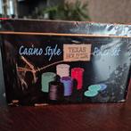 Casino Style Pokerset, Ophalen of Verzenden, Nieuw