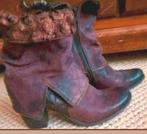 Nieuwe bordeaux lage nubuck lederen laarzen van Papucei 38, Kleding | Dames, Schoenen, Overige kleuren, Verzenden, Lage of Enkellaarzen