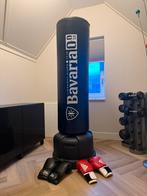Bavaria bokszak met standaard + handschoenen, Ophalen, Gebruikt, Overige, Vechtsportbescherming