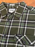 Wrangler worker shirt, Kleding | Heren, Overhemden, Ophalen of Verzenden, Zo goed als nieuw, Groen