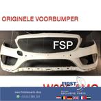 W205 C205 C43 AMG / AMG PAKKET VOORBUMPER WIT Mercedes C Kla, Gebruikt, Voor, Mercedes-Benz, Ophalen of Verzenden
